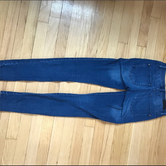 Celebrity Pink Dark Wash Jeggings Size 0/1/2 - Picture 4 of 4